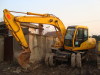 used hyundai excavator wheel excavator