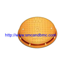 Electric power system round inspection manhole cover