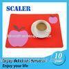 Flexable Red Silicon Mat Heat Resistant Promotional Potholder 166*166mm for baking
