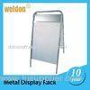 Metal Display Rack A boards Steel A - board , Convenience Store Equipment