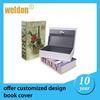 Fashional Home Dictionary Diversion Metal Book Safe with Key Lock