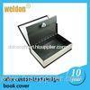 Camouflage design like a book steel hollow book safe locking customized
