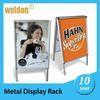 OEM Silver Metal Display Rack 3mm Aluminium composite board