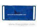 Precision metal electronic enclosures with silk screen printed logo