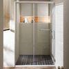 Shower Door/Room with Tempered Transparent Glass, Customized Sizes are Accepted