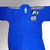 Pre - shrink Mens Judo Uniform Martial Arts Clothes with Custom Label