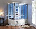 Silver aluminum color Acryl + ABS Top cover K028 Lux far infrared steam shower room