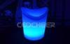Remote 16 RGB Color led wine cooler / illuminated ice bucket for Beer Champagne