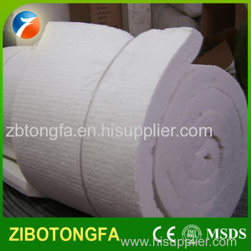 Ceramic fiber insulation blanket