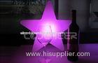 CE OEM Waterproof 16 colors portable led table lamp Rechargeable light up stars
