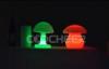 DMX Red or Green Color Led Decorative Lights for Party , wedding