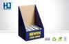 Fancy Corrugated Paper Counter Display Box for Retail , cardboard display stands
