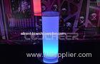 Ployethylene Waterproof Rechargeable Led Light Glass Top Table with RGB light