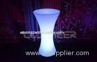 Remote Control Led Cocktail Table / highboy cocktail tables for Nightclub