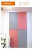 Acoustic Fabric Wrapped Wall Panels , Insulated Rigid Glass Fiber Board