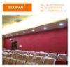 Colorful 25mm Fabric Wrapped Wall Panels Fire Resistant For Wall Cladding Decoration