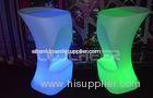 Waterproof Remote Control Counter LED Bar Stools with glowing light Club Disco