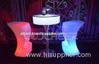 Rechargeable DMX Control luxury Led Bar Furniture Nightclub stool and table set