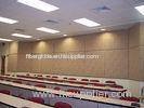 White Soundproof Tegular Fiberglass Ceiling Tiles For Classroom 600 * 1200 mm