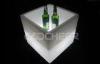 Square Rechargeable Iithium Battery LED Ice Bucket Lighting Plastic beer Containers