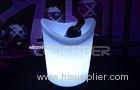 Customized Modern Eco-friendly Oval LED Ice Bucket rechargeable