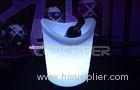 Customized Modern Eco-friendly Oval LED Ice Bucket rechargeable