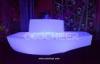 Rechargeable 3 people seats LED sofa Glowing Light Lounge Furniture for Bar , disco