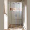 Shower Door with Tempered Transparent Glass