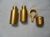 Precision CNC Machining Anodized Yellow Precision Mechanical Parts For Instrument