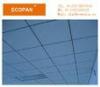 Tegular Edge Acoustic Fiberglass Ceiling Tiles With Non Combustible