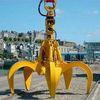 10T Multi 5 Jaw Excavator Grab With Twin-Rope / Excavator Spare Parts