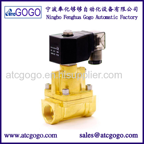 12v high temp solenoid valve normally open 2 way pilot operated diaphragm type valve for hot water