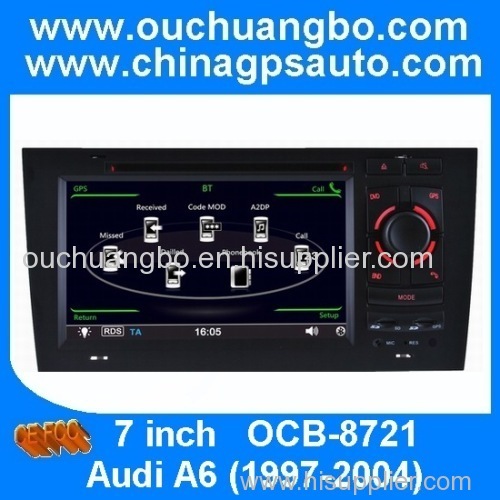 Ouchuangbo Car Navi Multimedia DVD System for Audi A6 1997-2004 GPS USB iPod Radio Stereo Player