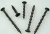 black phosphated drywall screws