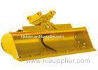 Ditch Cleaning And Sloping Hydraulic Excavator Tilt Bucket / Digger Tilting Bucket