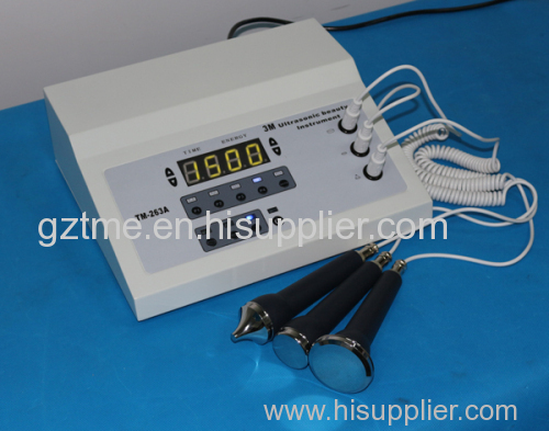 Face and body skin tightening portable 3mhz ultrasound machine