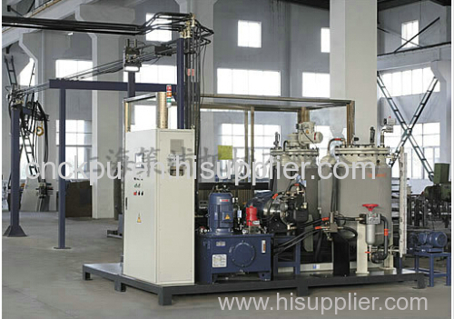 High pressure foam machine