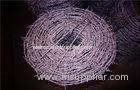 Single Twist / Double Twist Barbed Wire For Pasture / Railway Fence
