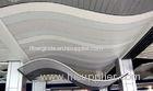 Eco Friendly Thermal Insulation Fiberglass Curved Ceiling Panels Acoustic 15mm 24mm
