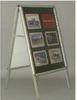 Custom made A - board Metal Display portable recyclable easy to carry