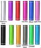 tube cylinder cell phone power bank 5600mah colorful metal mobile charger