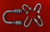 Hot Dip Stainless Steel Bolts And Nuts , Galvanized U Bolts / Stud / Screw