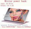 Women Mirror Dual USB Power Bank colorful universal for smartphone