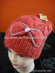 WINTER HAT KNITTED BEANIE