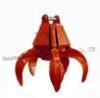 Hydraulic Rotation Gravels Excavator Grapple Buckets Hydraulic Orange Peel Grab