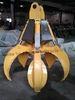 Komatsu Rotating Excavator Grapple Excavator Spare Parts Flower Petal Shaped 45 Ton