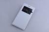 White Color Samsung leather case for Sumsung Mega