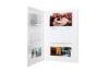 8 GB advertising video brochure card with ON / OFF button switch , lcd brochures