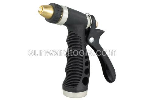 Adjustable metal rear trigger spray gun