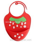 FDA standard silicone baby bib